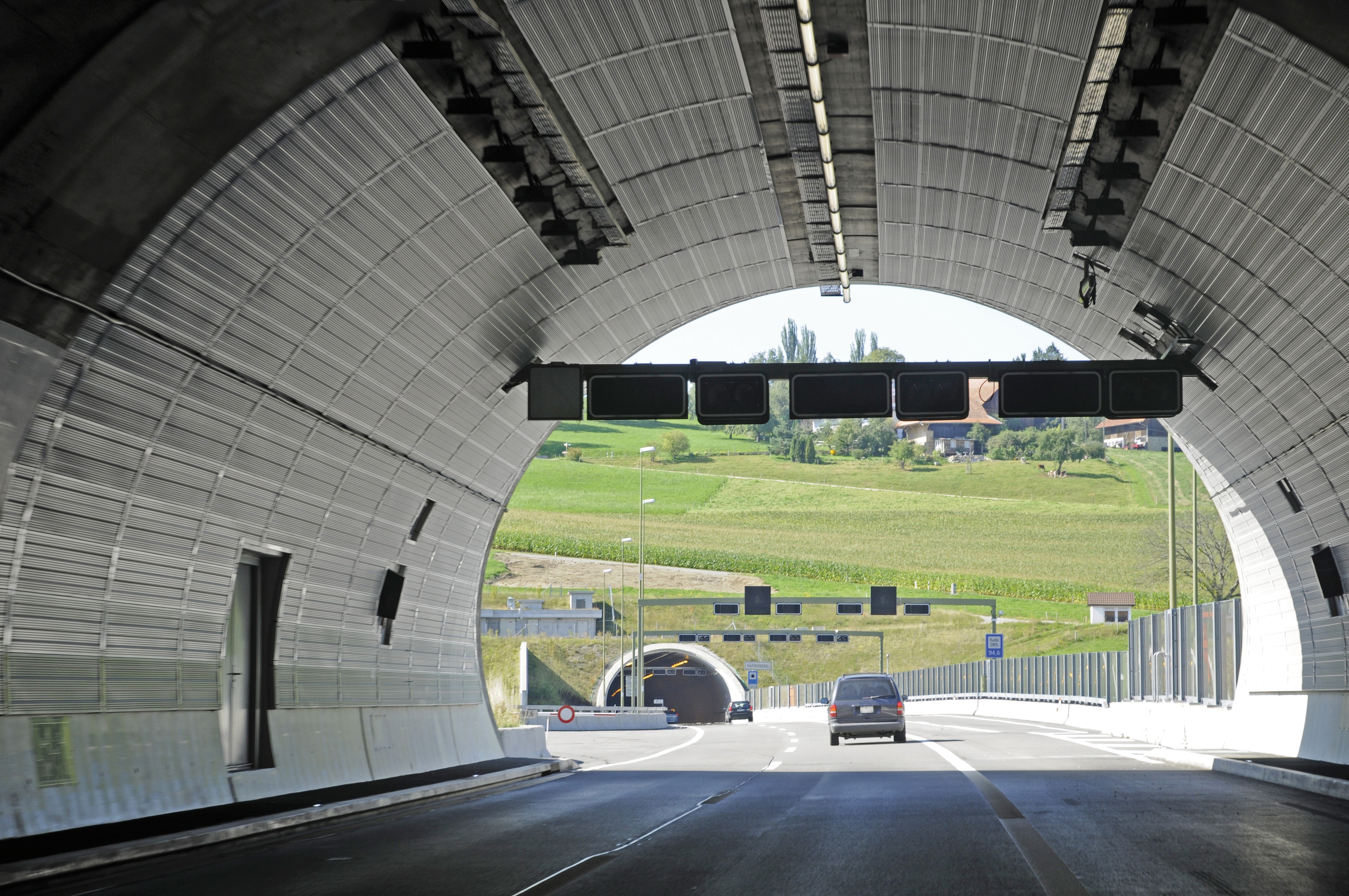 tunnel opening